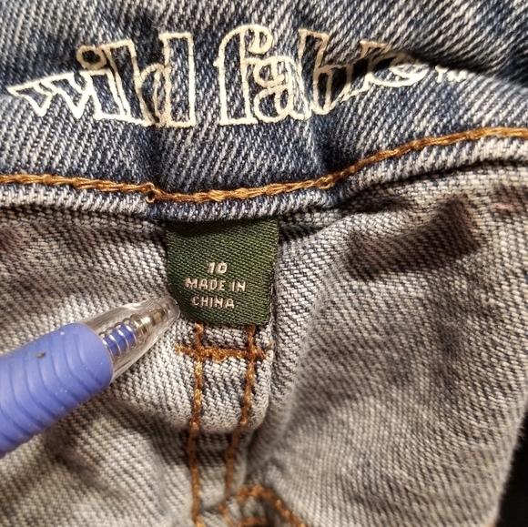 WILD FABLE Hi-rise Button Fly Distressed Jeans - Picture 5 of 6